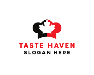 Dine - Canadian Chef Hat logo design
