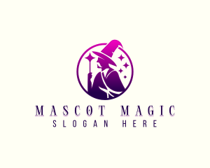 Fiction Sorcerer Magic logo design