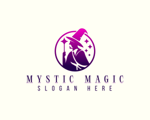 Sorcerer - Fiction Sorcerer Magic logo design