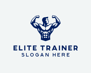 Trainer - Fitness Gym Trainer logo design