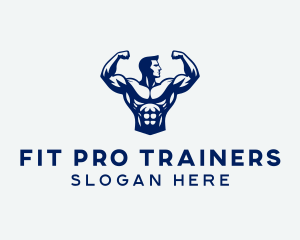 Fitness Gym Trainer logo design