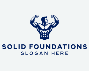 Strong - Fitness Gym Trainer logo design