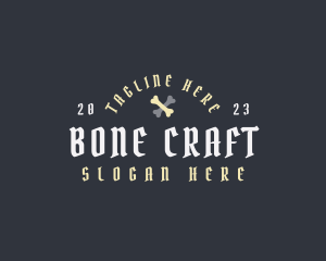 Bones - Gothic Brand Business logo design