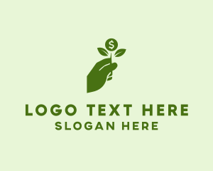 Leaf - Money Savings Grow logo design