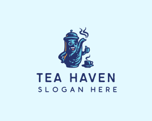 Tea Pot Coffee logo design