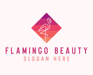 Flamingo - Flamingo Bird Aviary logo design