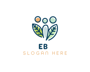 Environment - Nature Leaf People Community logo design