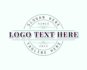 Elegant Boutique Business logo design