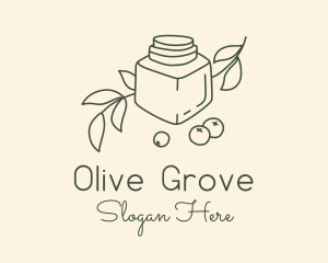 Organic Olive Extract logo design