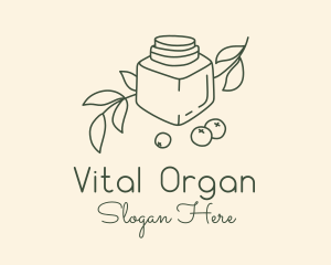 Organic Olive Extract logo design