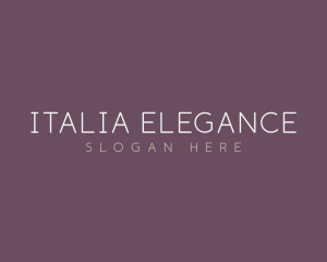 Elegant Feminine Simple Business logo design