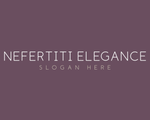 Elegant Feminine Simple Business logo design