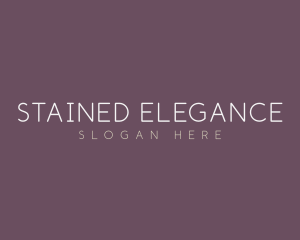 Elegant Feminine Simple Business logo design