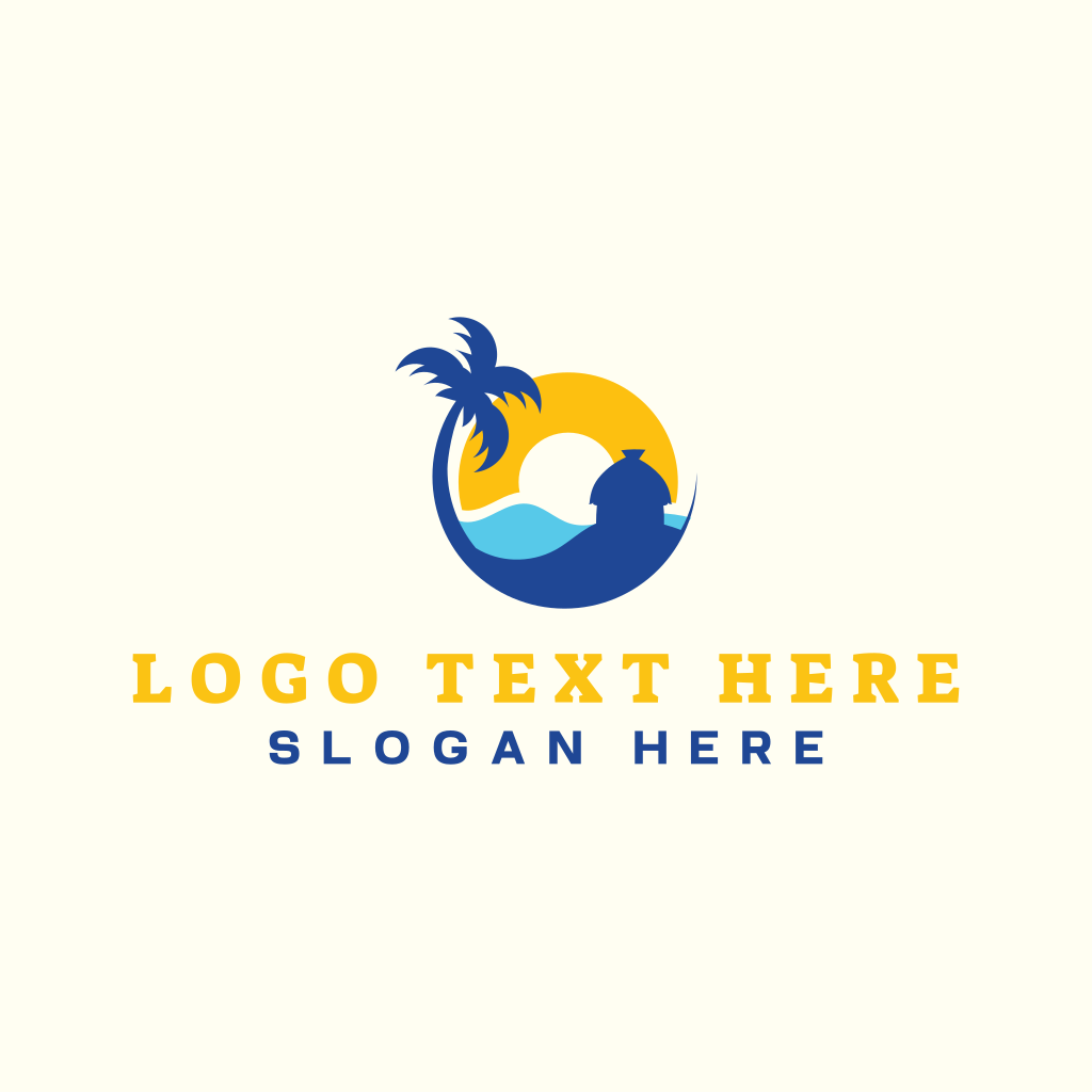 Beach Hut Travel Logo | BrandCrowd Logo Maker