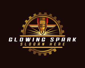 Metal Laser Fabrication logo design