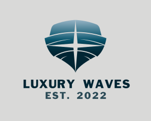 Yacht - Star Yacht Ship logo design