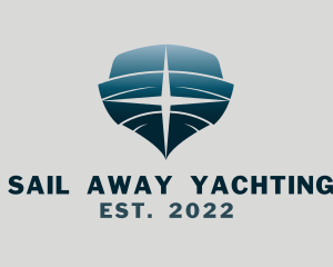 Star Yacht Ship logo design