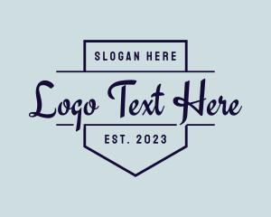Generic Badge Wordmark Logo