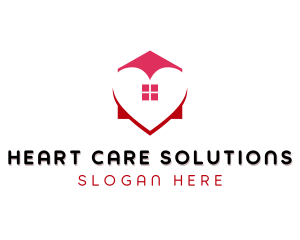 Home Heart House logo design