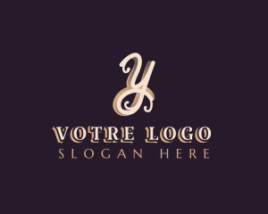 Elegant Fashion Boutique Letter Y Logo