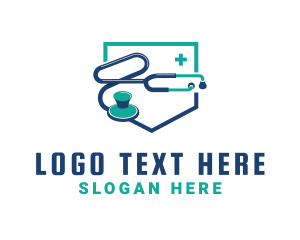 Medical Center - Stethoscope Medical Clinic logo design