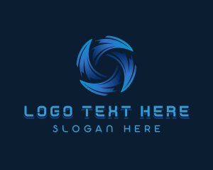 Cyber - AI Tech Programming logo design