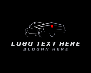 Car - Car Pickup Dealership logo design