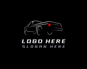 Mechanic - Car Pickup Dealership logo design