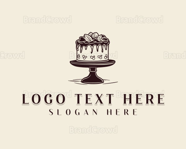 Sweet Cake Pastry Logo