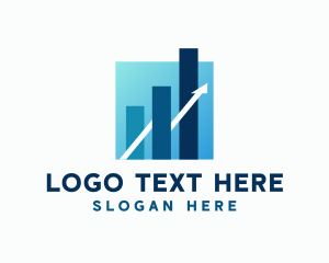 Statistics - Statistics Chart Analytics logo design