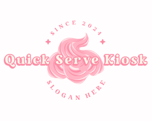 Sweet Ice Cream Dessert logo design