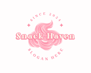 Sweet Ice Cream Dessert logo design