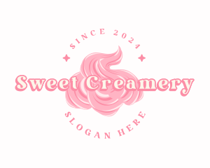 Sweet Ice Cream Dessert logo design