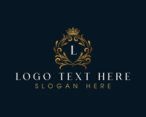 Premium - Luxury Crown Boutique logo design