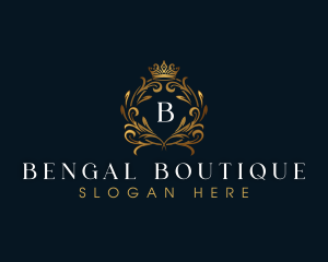 Luxury Crown Boutique logo design