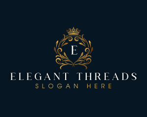 Luxury Crown Boutique logo design