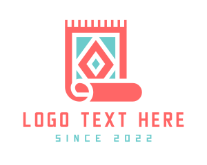 Flooring Services - Rugs Carpet Textile logo design