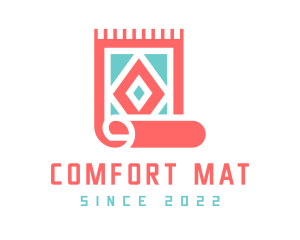 Mat - Rugs Carpet Textile logo design