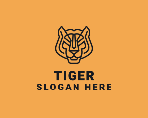 Wild Tiger Hunter logo design