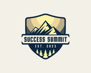 Mountain Summit Adventure logo design