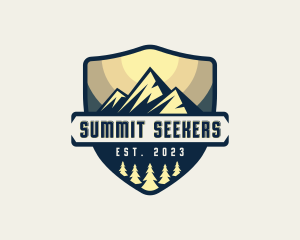 Mountain Summit Adventure logo design