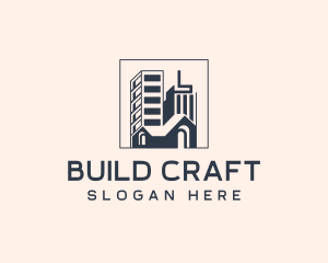 Corporate Building Realty logo design