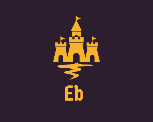 Fairy Tale - Castle Amusement Park logo design