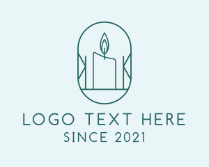 Light - Scented Candle Boutique logo design