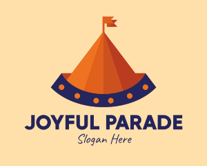 Parade - Circus Tent Carnival logo design