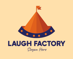 Comedy - Circus Tent Carnival logo design