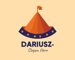 Tent - Circus Tent Carnival logo design