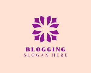 Shape - Purple Flower Pattern logo design
