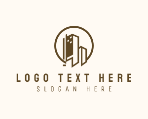 Office - Tower Architecture Building logo design