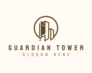 Tower Architecture Building logo design